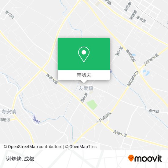 谢烧烤地图