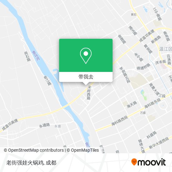 老街强娃火锅鸡地图