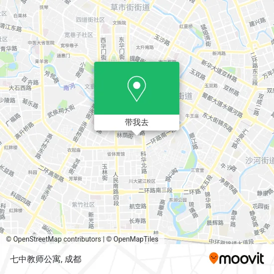 七中教师公寓地图