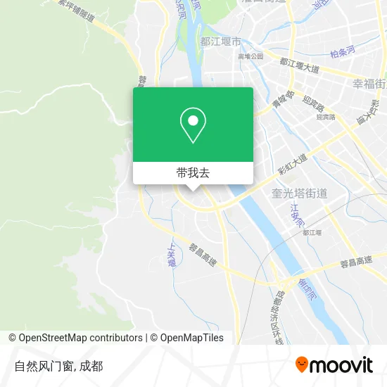 自然风门窗地图