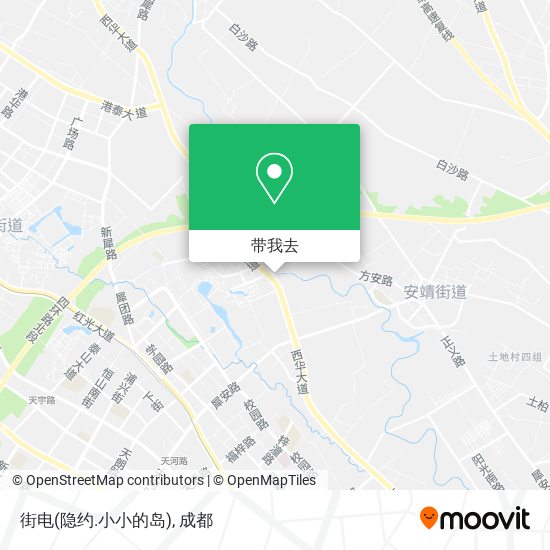 街电(隐约.小小的岛)地图