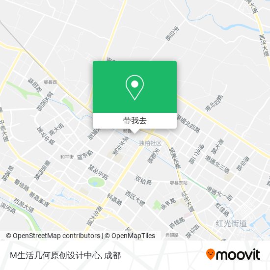 M生活几何原创设计中心地图