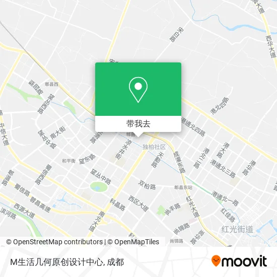 M生活几何原创设计中心地图