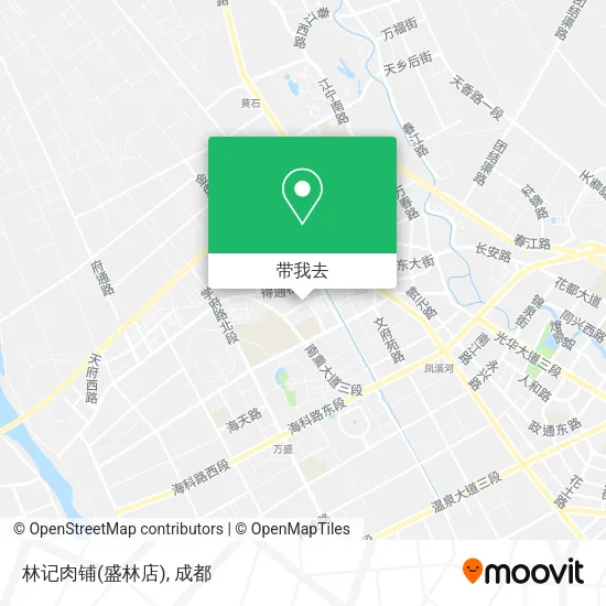 林记肉铺(盛林店)地图
