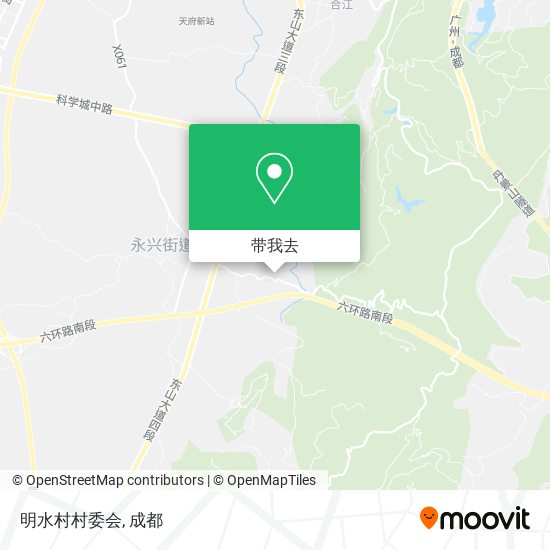 明水村村委会地图