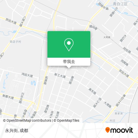 永兴街地图