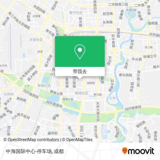 中海国际中心-停车场地图