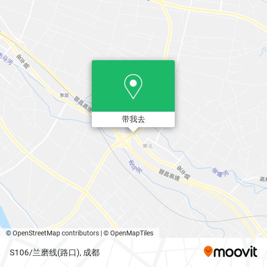 S106/兰磨线(路口)地图