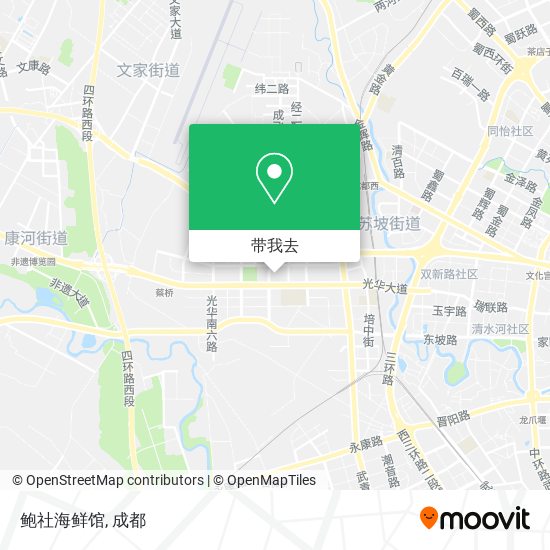 鲍社海鲜馆地图