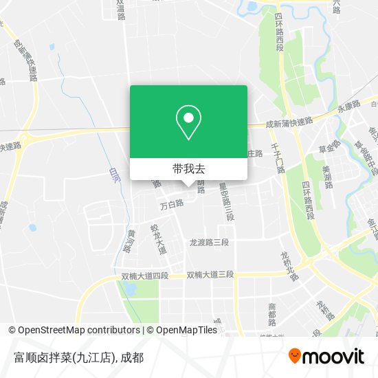 富顺卤拌菜(九江店)地图