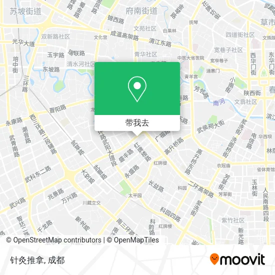 针灸推拿地图