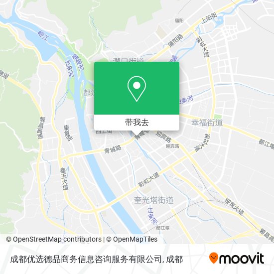 成都优选德品商务信息咨询服务有限公司地图