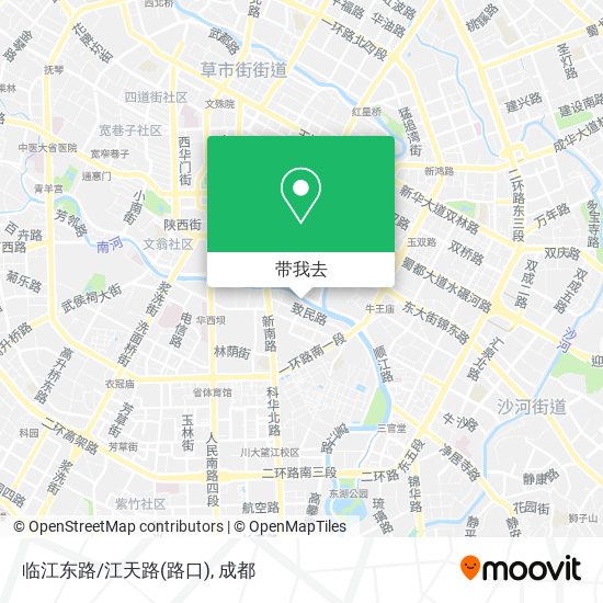 临江东路/江天路(路口)地图