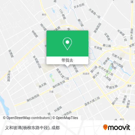 义和玻璃(杨柳东路中段)地图