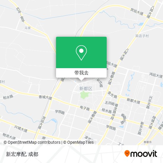 新宏摩配地图
