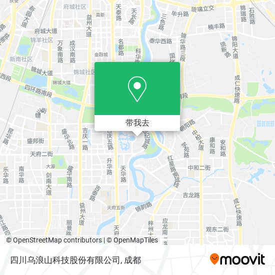 四川乌浪山科技股份有限公司地图