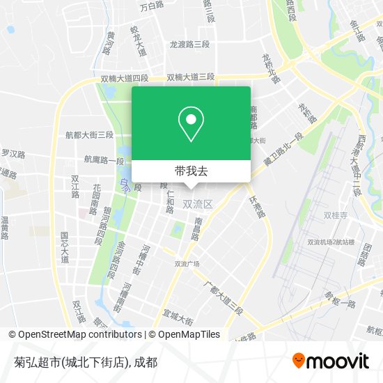 菊弘超市(城北下街店)地图