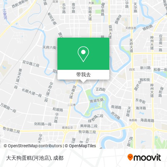 大天狗蛋糕(河池店)地图