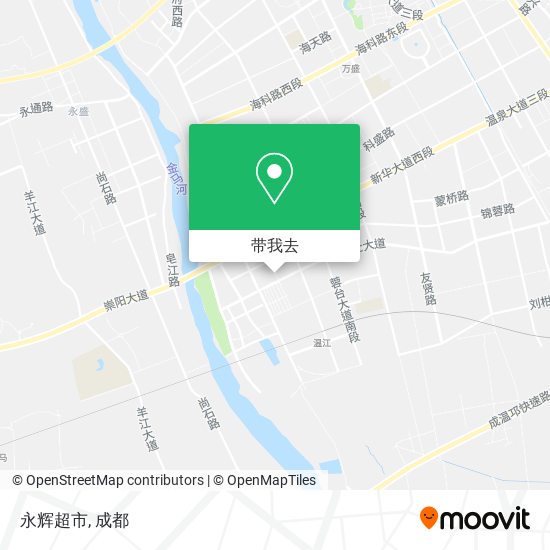 永辉超市地图