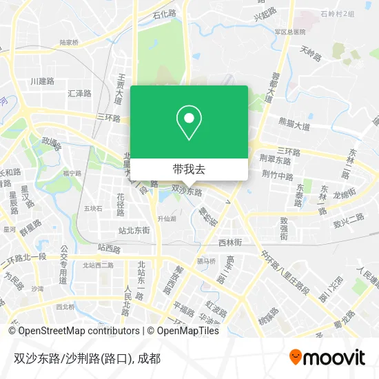 双沙东路/沙荆路(路口)地图
