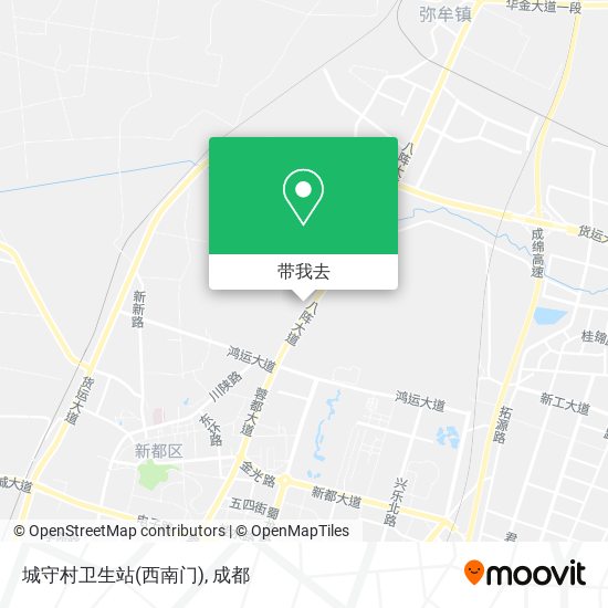 城守村卫生站(西南门)地图