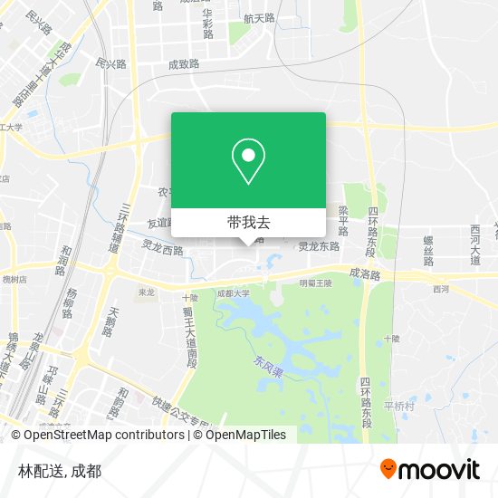 林配送地图