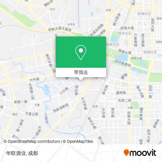 华联酒业地图