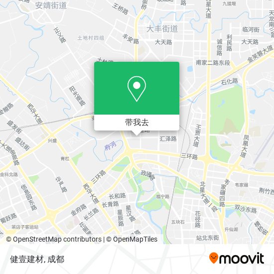 健壹建材地图