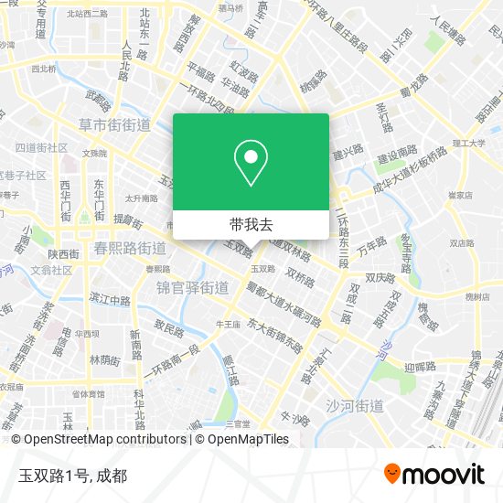 玉双路1号地图
