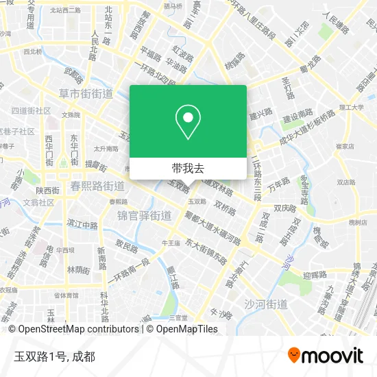 玉双路1号地图