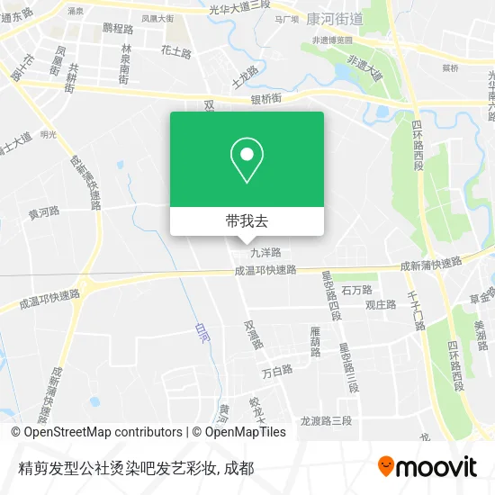 精剪发型公社烫染吧发艺彩妆地图