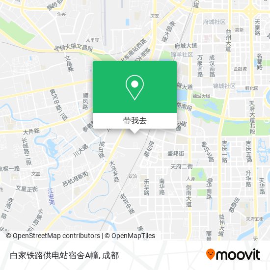 白家铁路供电站宿舍A幢地图