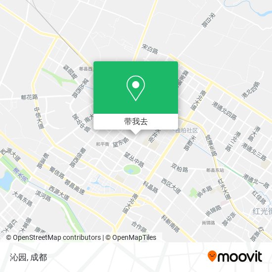 沁园地图