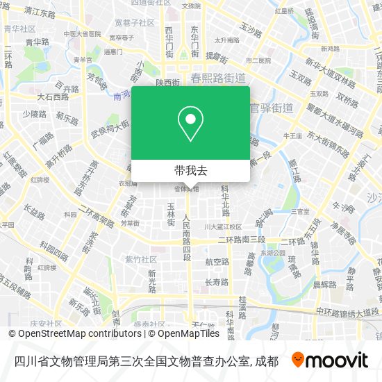 四川省文物管理局第三次全国文物普查办公室地图
