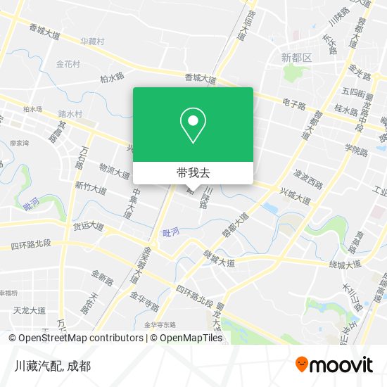 川藏汽配地图