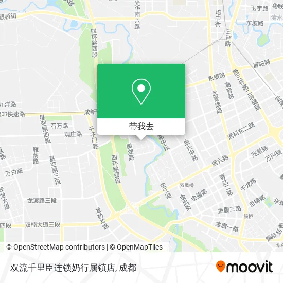 双流千里臣连锁奶行属镇店地图