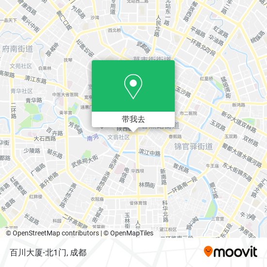 百川大厦-北1门地图