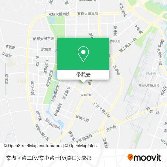 棠湖南路二段/棠中路一段(路口)地图