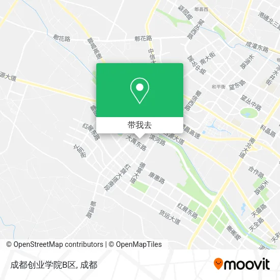 成都创业学院B区地图