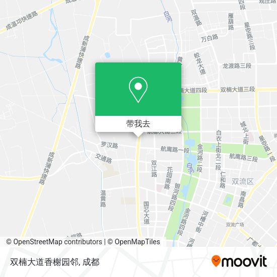 双楠大道香榭园邻地图