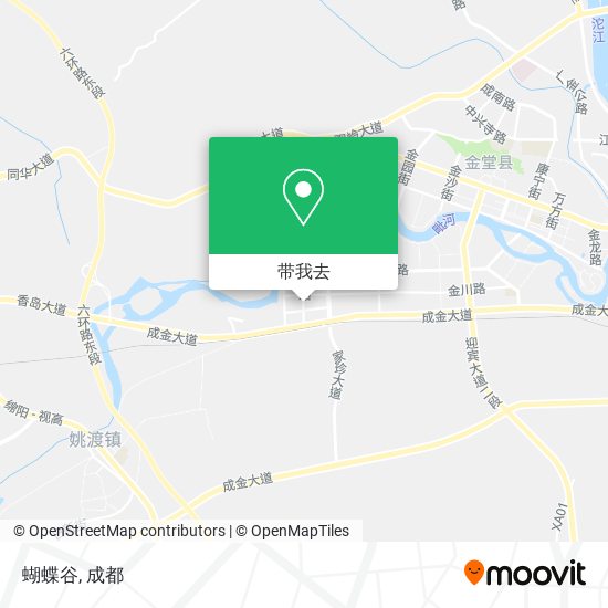 蝴蝶谷地图