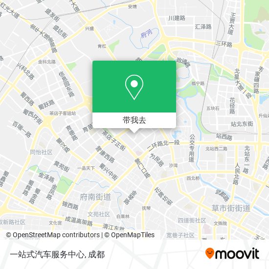 一站式汽车服务中心地图