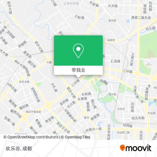 欢乐谷地图