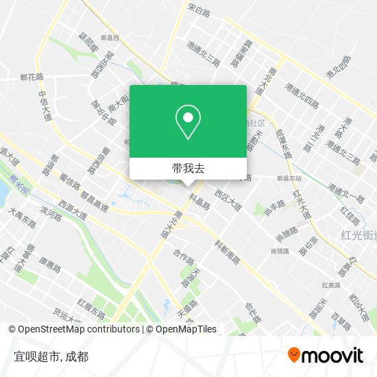 宜呗超市地图