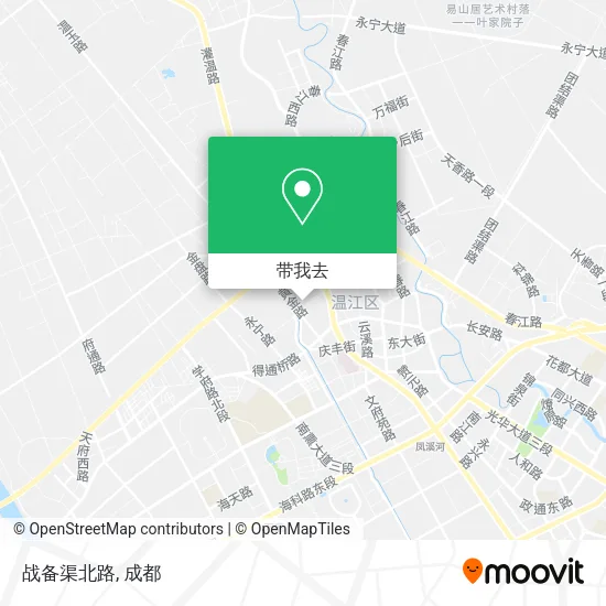 战备渠北路地图