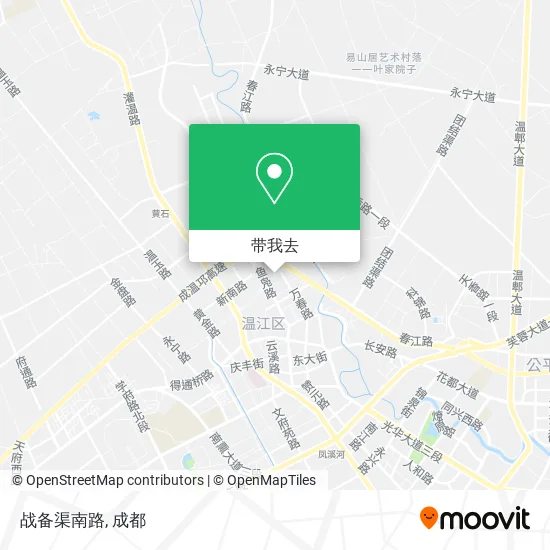 战备渠南路地图