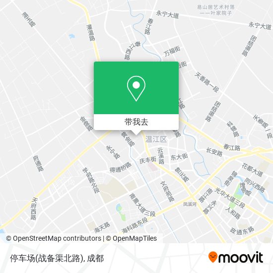 停车场(战备渠北路)地图