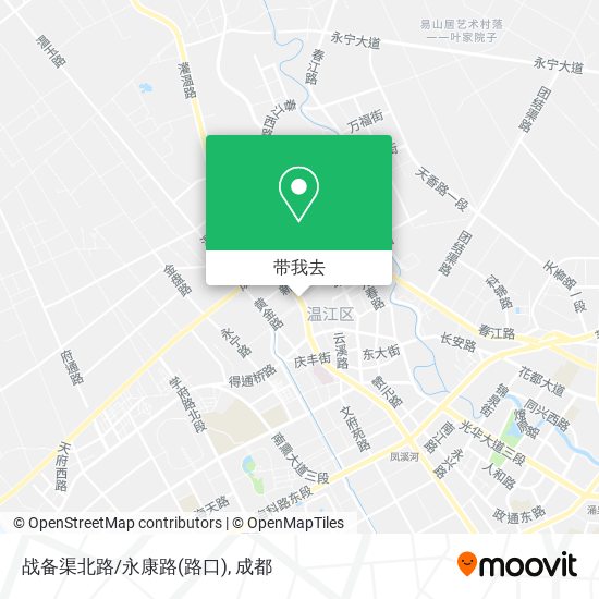 战备渠北路/永康路(路口)地图