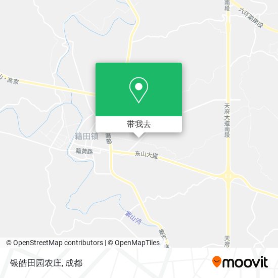 银皓田园农庄地图