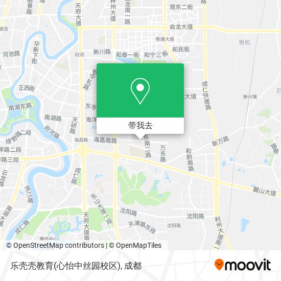 乐壳壳教育(心怡中丝园校区)地图